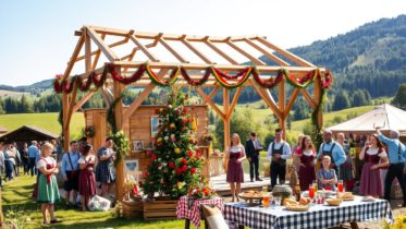 Richtfest feiern