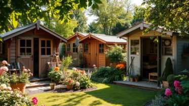 Kauf einer Gartenhütte