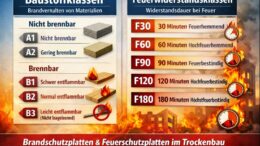 Brandschutzplatten & Feuerschutzplatten