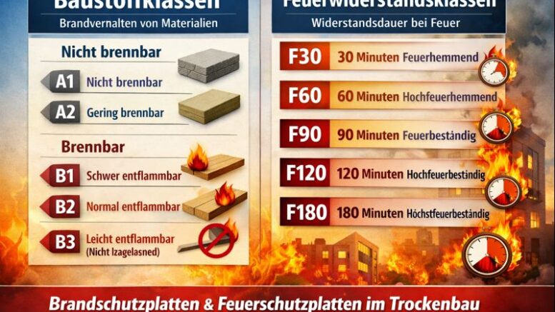 Brandschutzplatten & Feuerschutzplatten