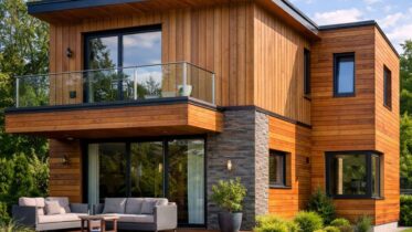 Holzfassade