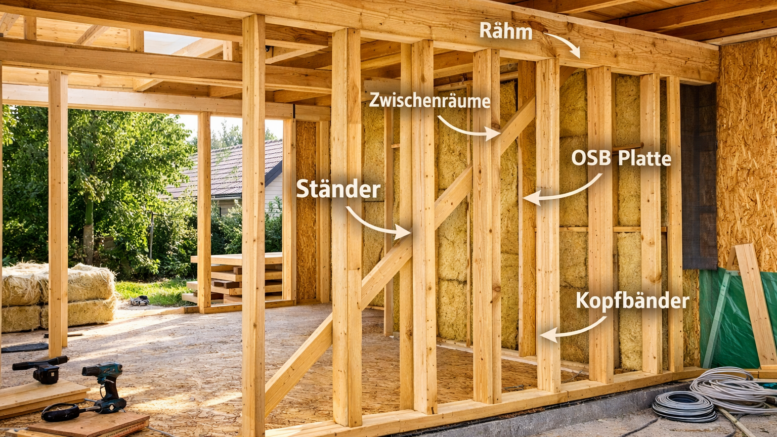 Holzständerwerk