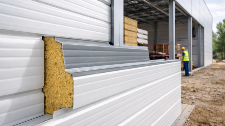 Sandwichplatten Wand