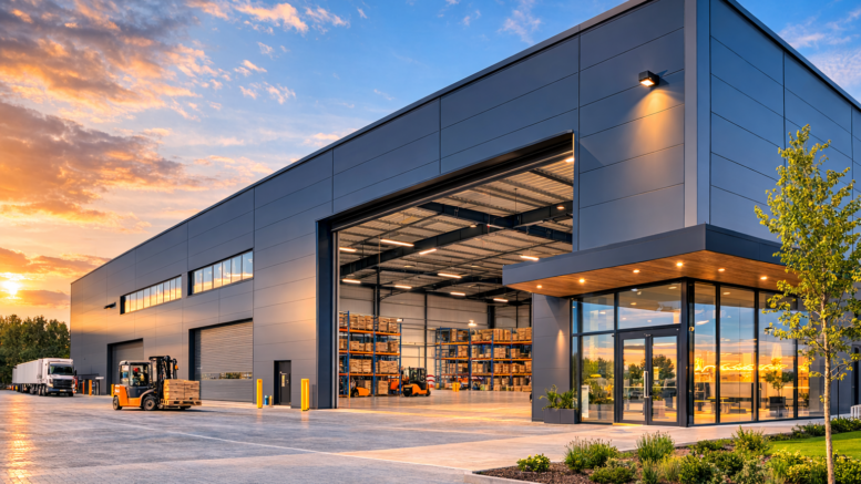 Hallenbau Sandwichplatten