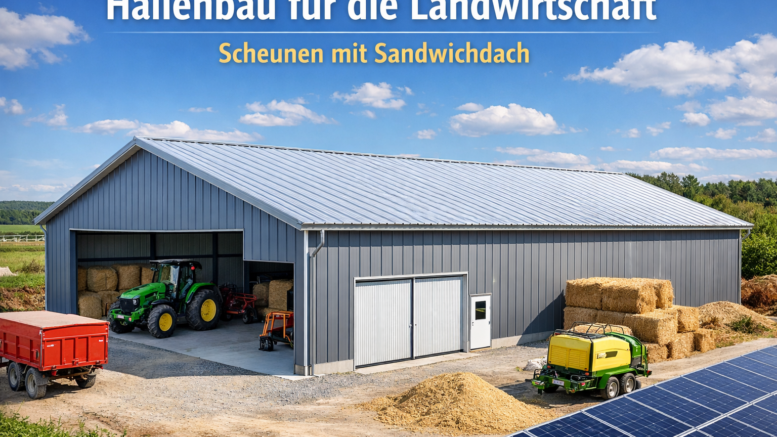 Hallenbau für die Landwirtschaft