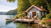 Ein kleines Haus direkt an See kaufen