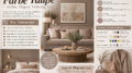 Farbe Taupe