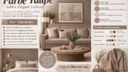 Farbe Taupe