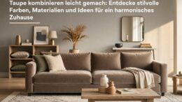 Taupe kombinieren
