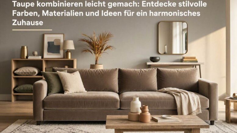 Taupe kombinieren